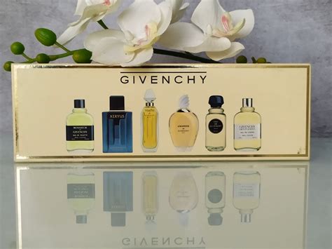 givenchy set perfume|Givenchy miniature perfume gift sets.